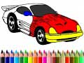 Παιχνίδι Back To School: Muscle Car Coloring
