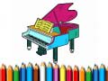 Παιχνίδι Back To School: Piano Coloring Book