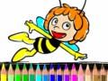 Παιχνίδι Back To School Maja the Bee Coloring Book