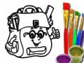 Παιχνίδι Back To School: School Bag Coloring Book
