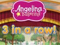 Παιχνίδι Angelina Ballerina 3 in a Row