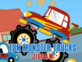 Παιχνίδι Fun Monster Trucks Jigsaw