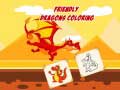 Παιχνίδι Friendly Dragons Coloring