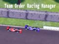 Παιχνίδι Team Order Racing Manager