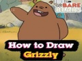 Παιχνίδι We Bare Bears How to Draw Grizzly