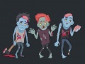 Παιχνίδι Zombies and Skeletons Coloring