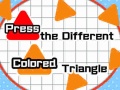 Παιχνίδι Press The Different Colored Triangle