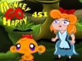 Παιχνίδι Monkey Go Happy Stage 451