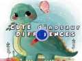 Παιχνίδι Cute Dinosaur Differences