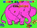 Παιχνίδι Baby Elephant Coloring