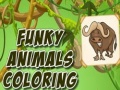 Παιχνίδι Funky Animals Coloring