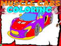 Παιχνίδι Muscle Cars Coloring