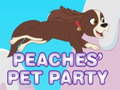 Παιχνίδι Peaches' pet party