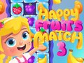 Παιχνίδι Happy Fruits Match3