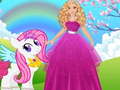 Παιχνίδι Barbie and Pony Dressup