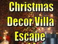 Παιχνίδι Christmas Decor Villa Escape