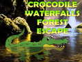 Παιχνίδι Crocodile Waterfalls Forest Escape