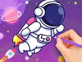 Παιχνίδι Coloring Book: Astronaut