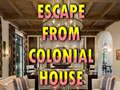 Παιχνίδι Escape From Colonial House