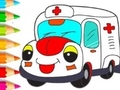 Παιχνίδι Coloring Book: Ambulance