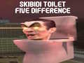 Παιχνίδι Skibidi Toilet Five Difference