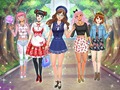 Παιχνίδι High School Anime Dress Up