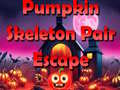 Παιχνίδι Pumpkin Skeleton Pair Escape 