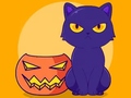 Παιχνίδι Coloring Book: Halloween Cat