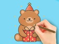 Παιχνίδι Coloring Book: Gift Bear