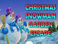 Παιχνίδι Christmas Snowman Garden Escape