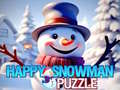 Παιχνίδι Happy Snowman Puzzle