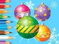Παιχνίδι Coloring Book: Christmas Decorate Balls
