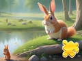Παιχνίδι Jigsaw Puzzle: Rabbit And Squirrels