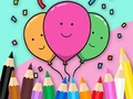 Παιχνίδι Coloring Book: Celebrate-Balloons