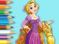 Παιχνίδι Coloring Book: Princess Rapunzel