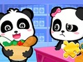 Παιχνίδι Jigsaw Puzzle: Baby Panda Supermarket