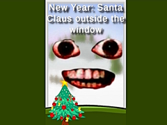 Παιχνίδι New Year: Santa Claus outside the window