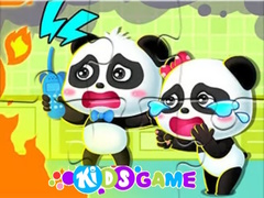 Παιχνίδι Jigsaw Puzzle: Baby Panda Firework