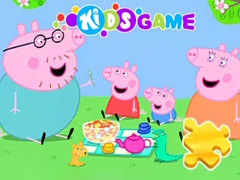 Παιχνίδι Jigsaw Puzzle: Peppa Pig Family Picnic