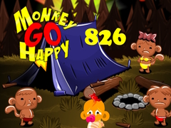Παιχνίδι Monkey Go Happy Stage 826