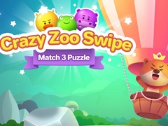 Παιχνίδι Crazy Zoo Swipe Match 3 Puzzle