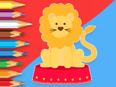 Παιχνίδι Coloring Book: Circus-Lion
