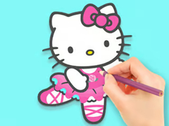 Παιχνίδι Coloring Book: Hello Kitty Dancing