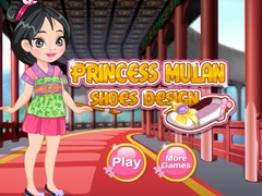 Παιχνίδι Princess Mulan Shoes Design