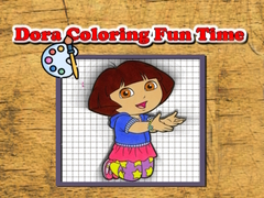 Παιχνίδι Dora Coloring Fun Time