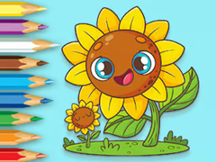 Παιχνίδι Coloring Book: Sunflowers