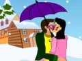 Παιχνίδι Snow Fall Kissing