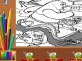 Παιχνίδι Kung Fu Panda Coloring Game