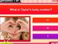 Παιχνίδι Quiz - Do you know Taylor Swift?