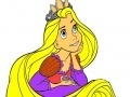 Παιχνίδι Princess Has a Long Hair Coloring